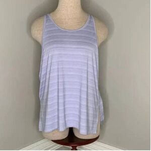 Zella Sleeveless Purple Workout Tank Top Size Large